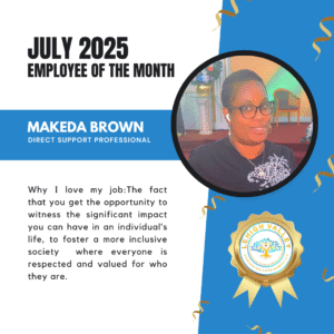 July 2025 Employees of the Month 2 Makeda Brown